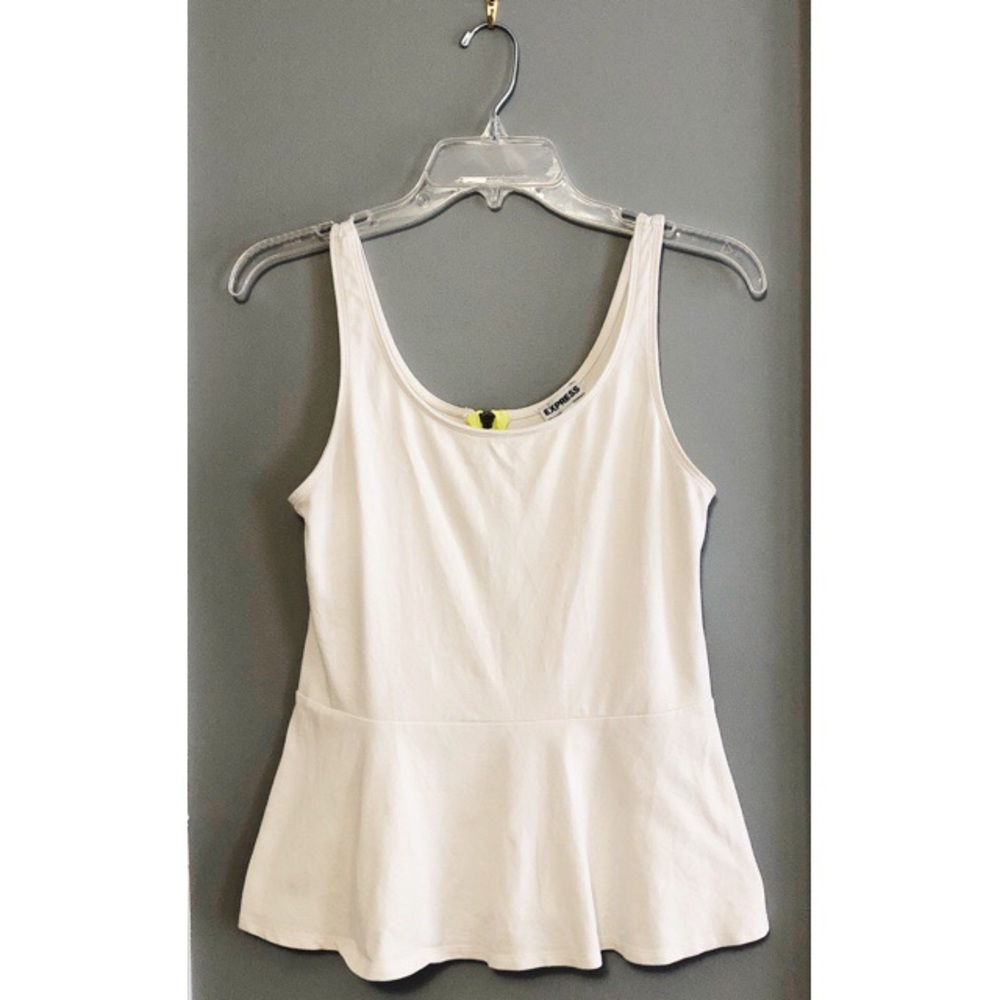 Express Peplum Tank Top